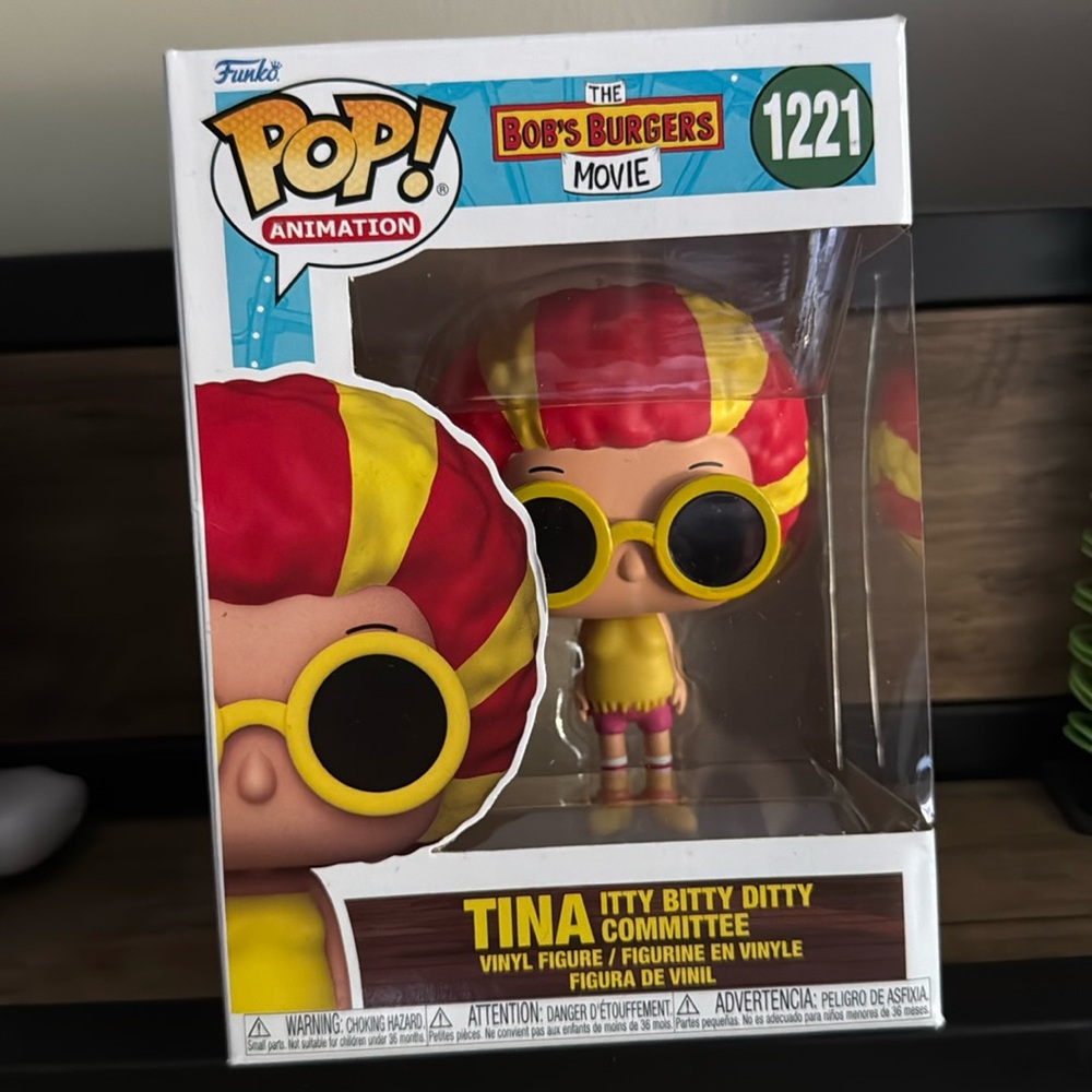 Funko Pop! The Bob's Burgers Movie™ Tina Vinyl Figure